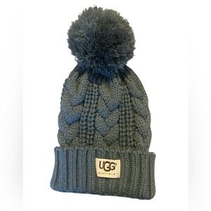 Ugg Grey Cable Knit Toque